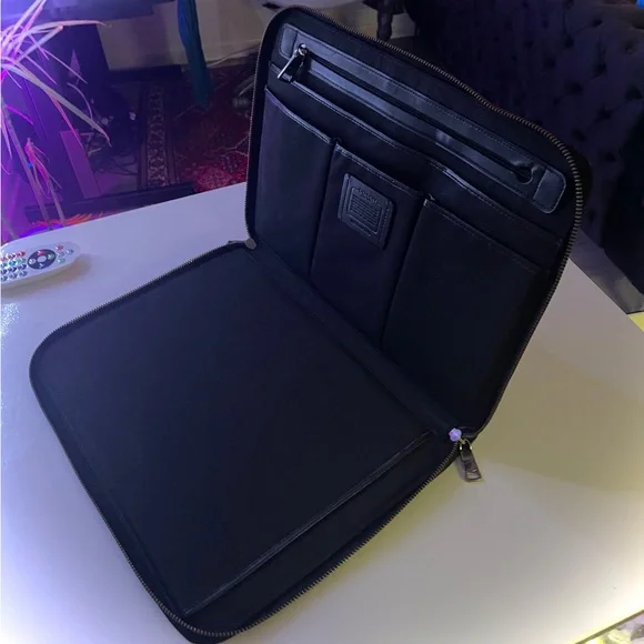 Coach Leather Portfolio Bags